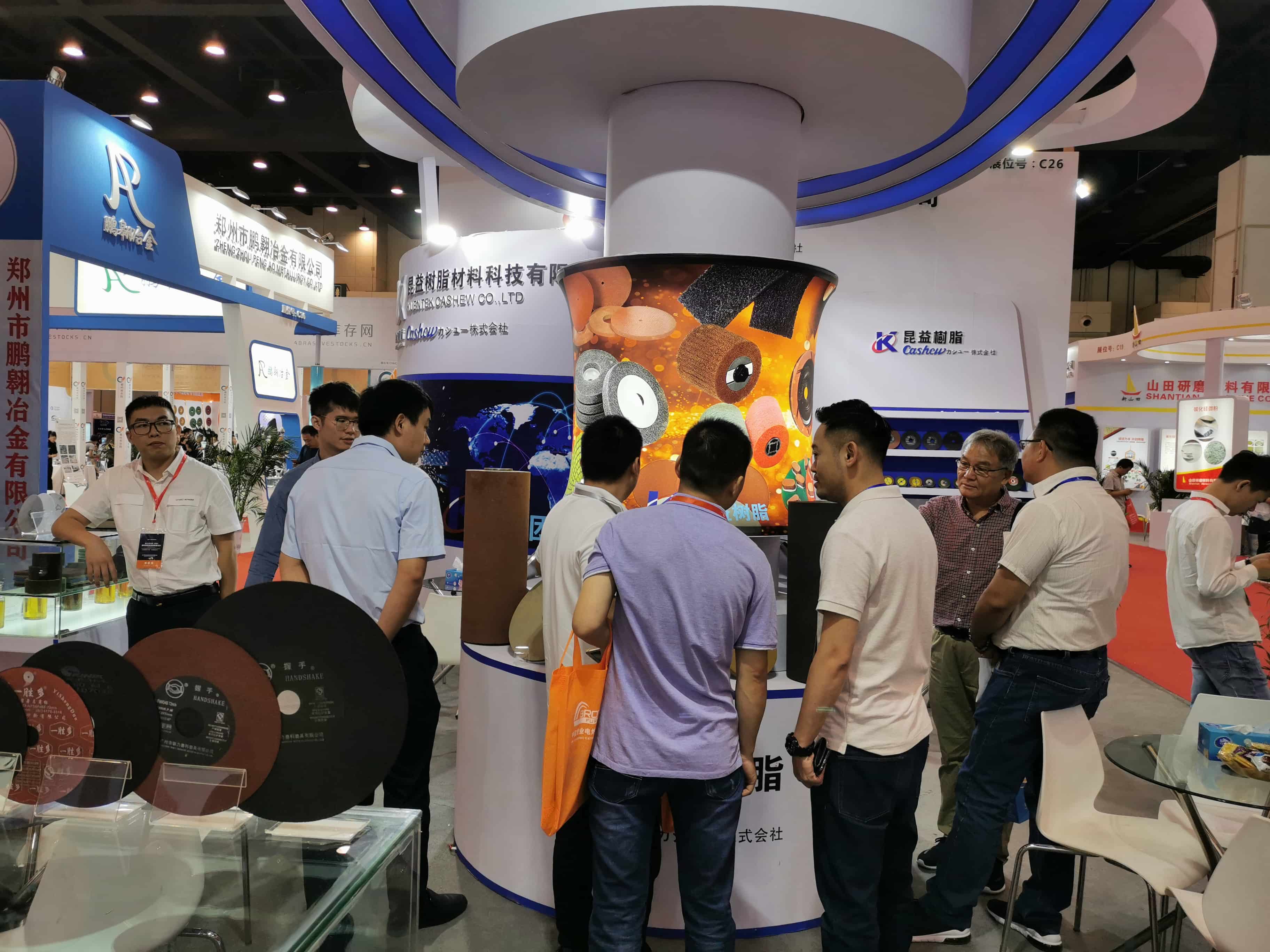 2019年8月13日-15日，我司參加第五屆中國(guó)（鄭州）國(guó)際磨料磨具磨削展覽會(huì)